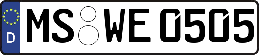 MS-WE0505