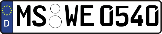 MS-WE0540