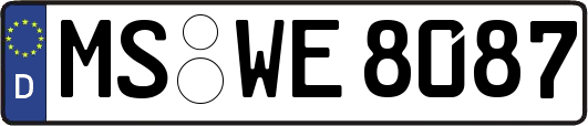 MS-WE8087