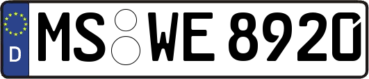 MS-WE8920