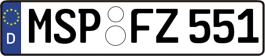 MSP-FZ551