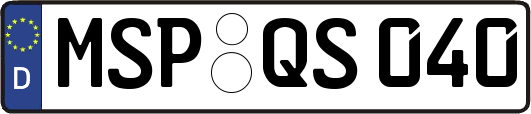 MSP-QS040