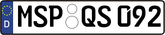MSP-QS092