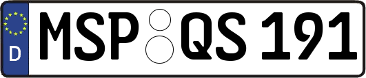 MSP-QS191