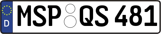 MSP-QS481