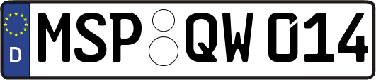 MSP-QW014