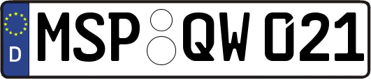 MSP-QW021
