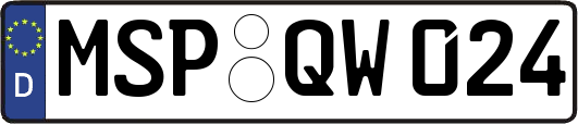 MSP-QW024