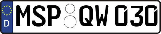 MSP-QW030