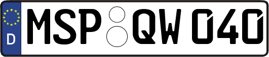 MSP-QW040