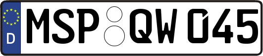 MSP-QW045
