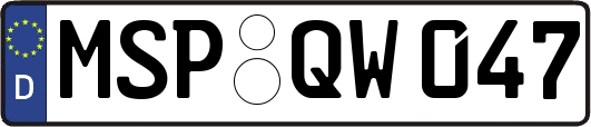 MSP-QW047