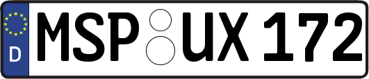 MSP-UX172