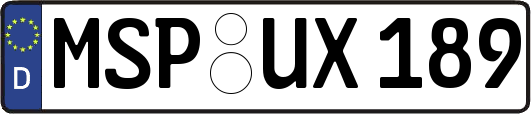 MSP-UX189