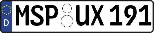 MSP-UX191