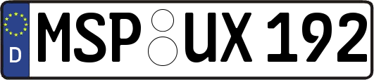MSP-UX192