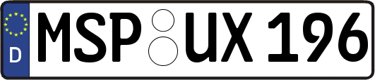 MSP-UX196