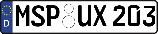 MSP-UX203
