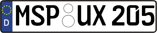 MSP-UX205