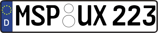 MSP-UX223