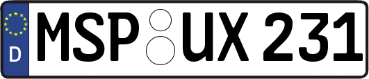 MSP-UX231