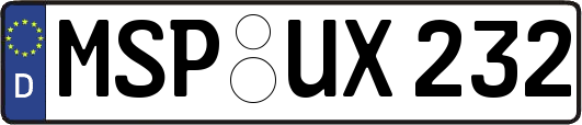 MSP-UX232