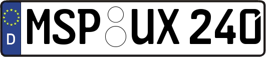MSP-UX240