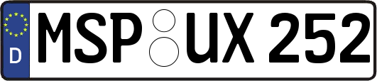 MSP-UX252