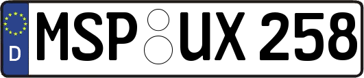 MSP-UX258