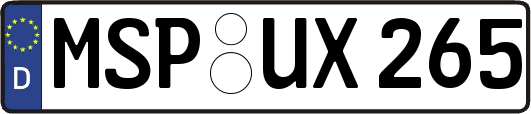 MSP-UX265