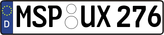 MSP-UX276
