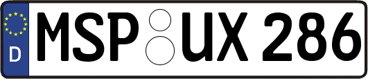 MSP-UX286