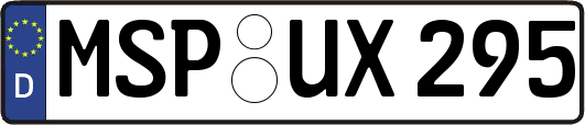 MSP-UX295