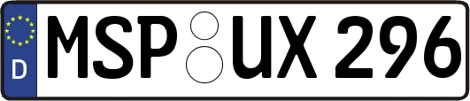 MSP-UX296