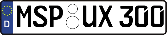MSP-UX300
