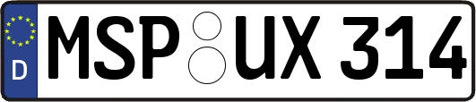 MSP-UX314
