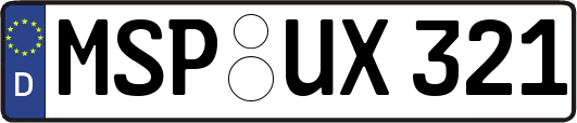 MSP-UX321