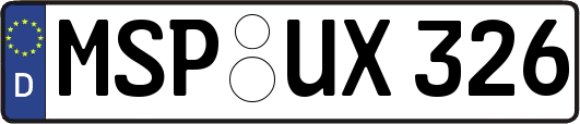 MSP-UX326