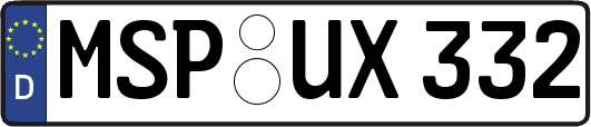 MSP-UX332