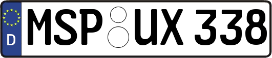 MSP-UX338