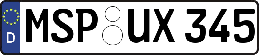 MSP-UX345