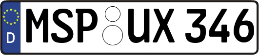 MSP-UX346