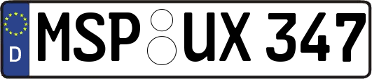 MSP-UX347