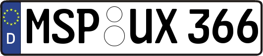 MSP-UX366