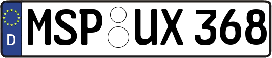 MSP-UX368