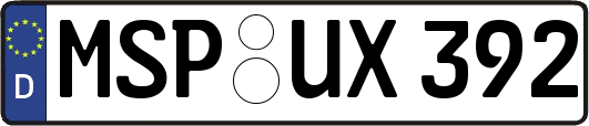 MSP-UX392