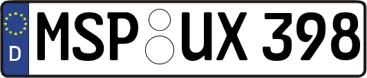 MSP-UX398