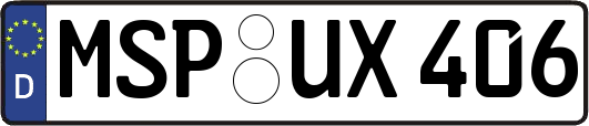 MSP-UX406