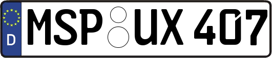 MSP-UX407