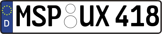MSP-UX418